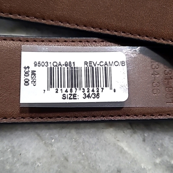 Realtree Belt's, size 35"-36", blue (1), gray (1), two belts for the price, NWT - Picture 5 of 5